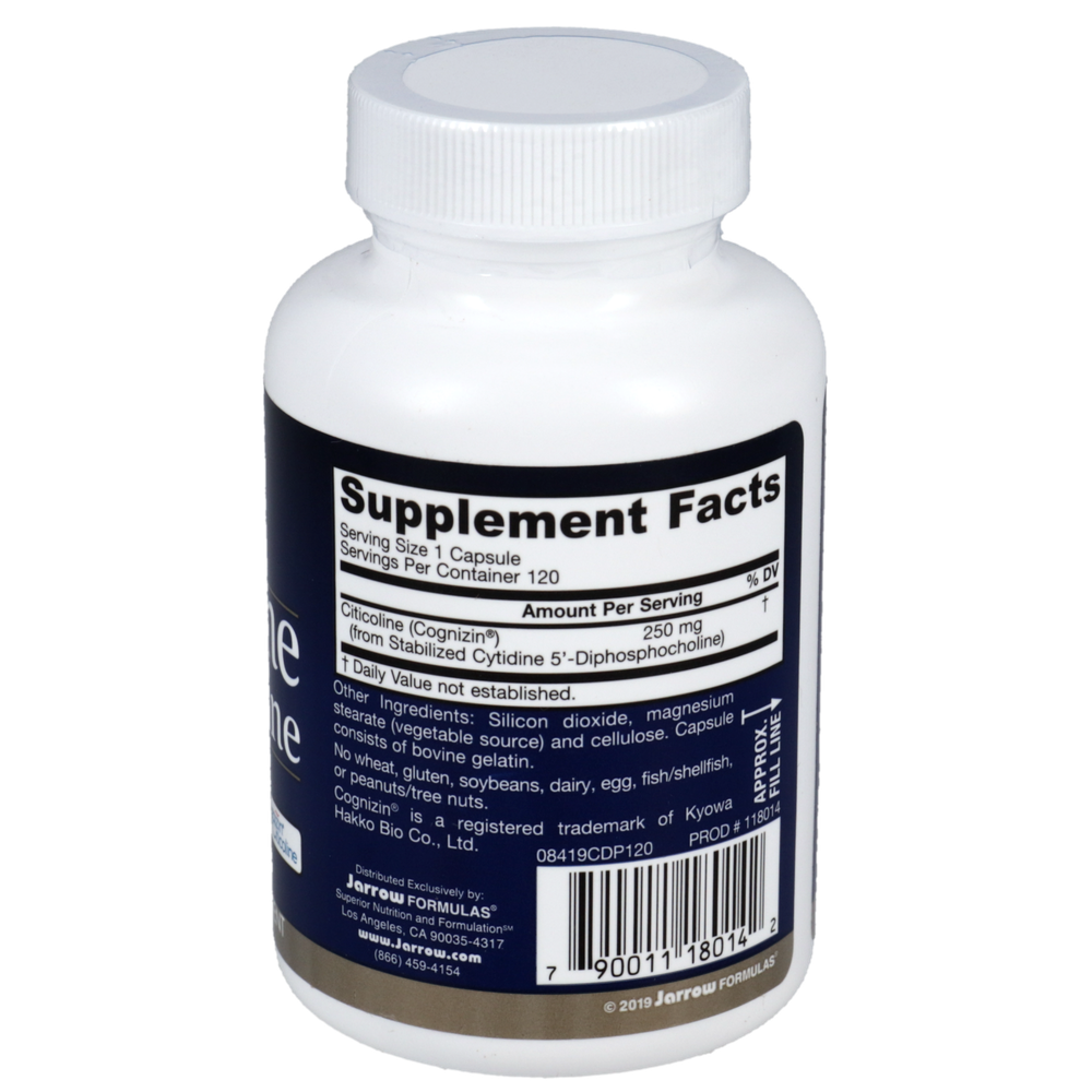 CDP Choline 250mg (Jarrow 120ct)