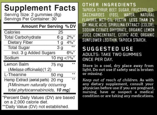 Calm Gummies CBD (60ct)