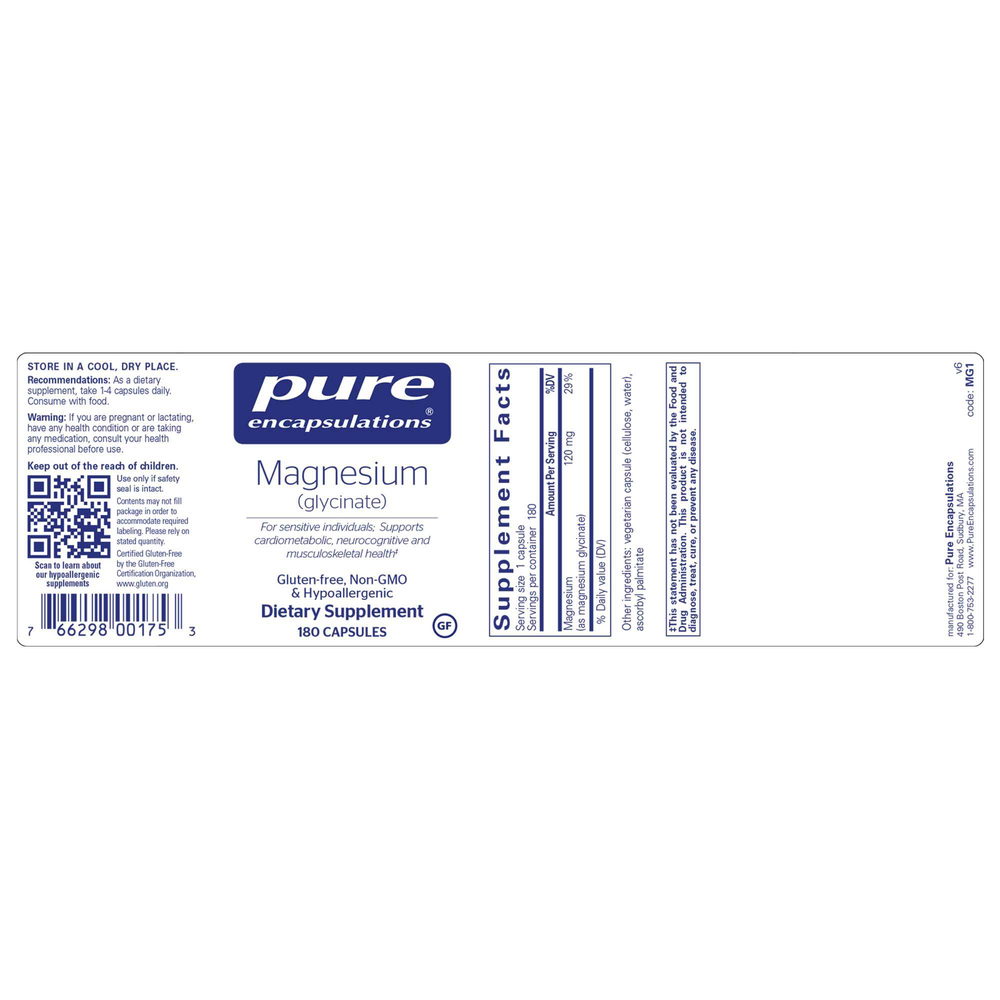 Magnesium Glycinate (180c)