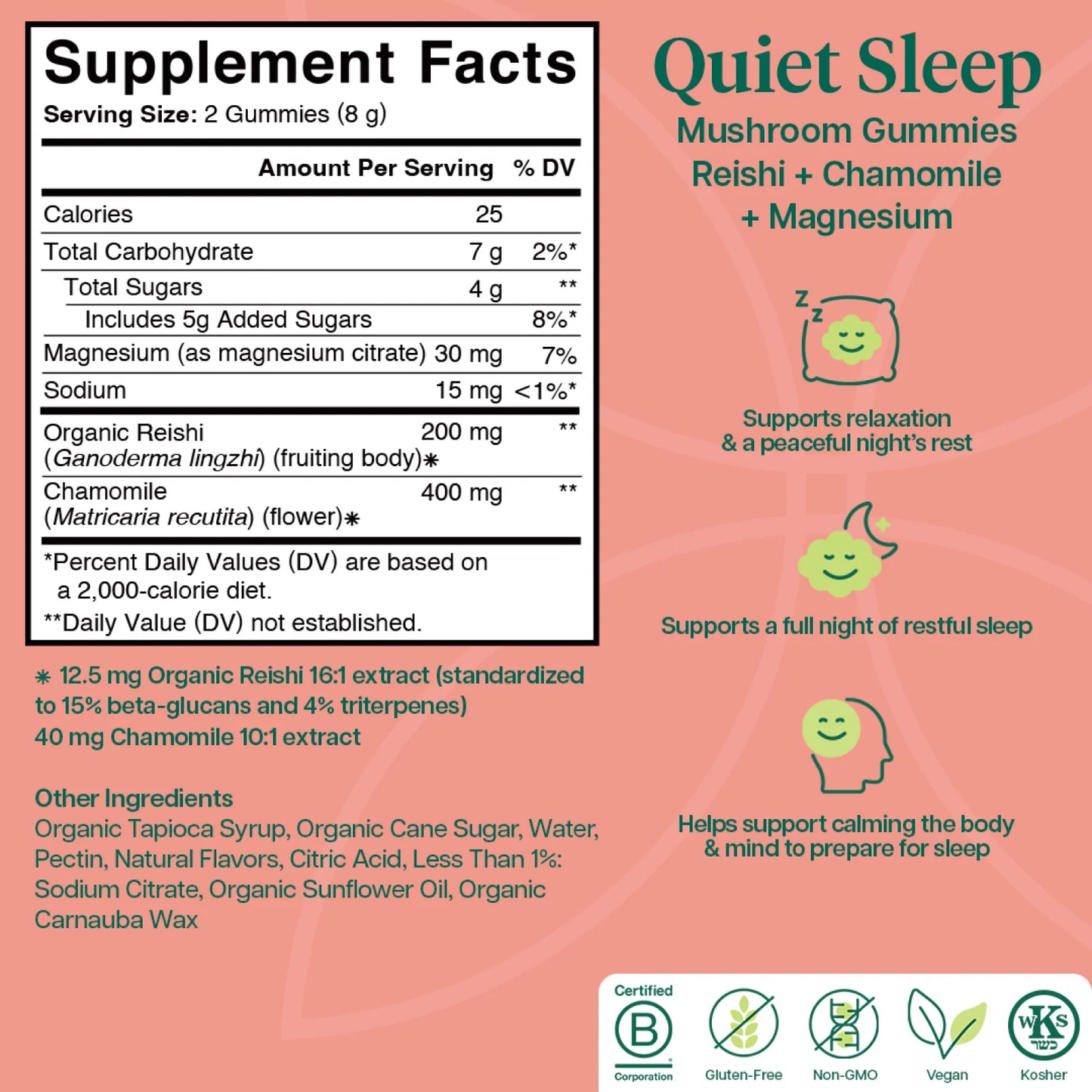 Quiet Sleep Mushroom Gummies