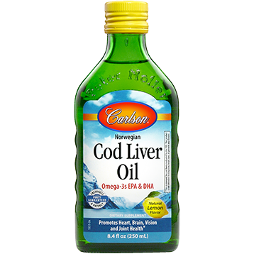 Cod Liver Oil w/Lemon (8.4oz)