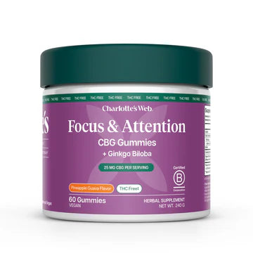 Focus & Attention CBG Gummies